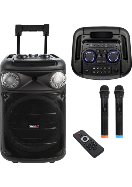 1100 Watt Ekholu Kablosuz Mikrofonlu Şarjlı Mevlüt Anfisi MXR-1100 (Bluetoth Usb)