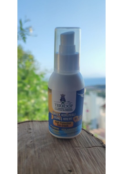 Yer Koop Yüksek Korumalı Güneş KREMI50+SPF
