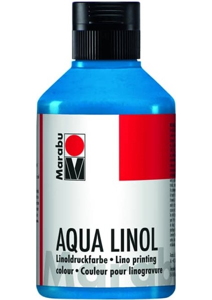 Aqua Linol Baskı Boyası Medium Blue 250 ml