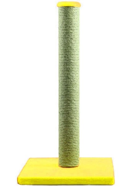 Kedi Tırmalama Tahtası Hasır 40 cm Sarı