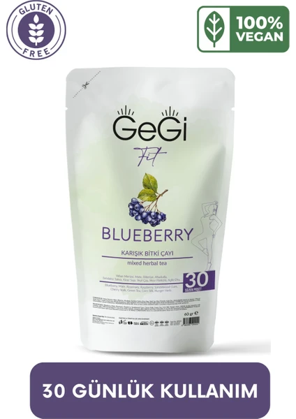 Yaban Mersinli Blueberry Çayı