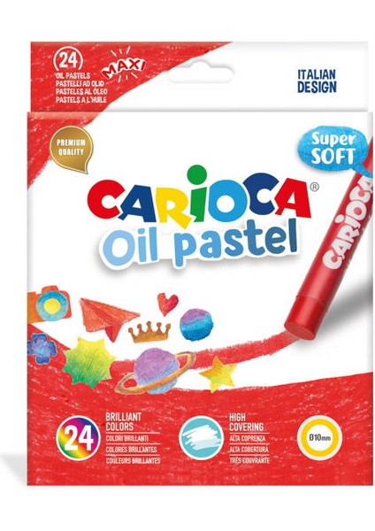 Yağlı Pastel Boya 24'lü