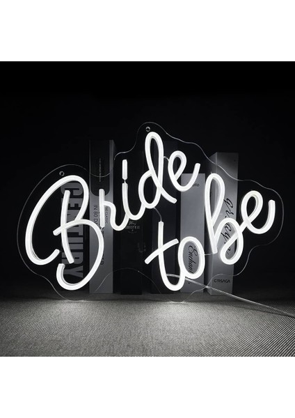 Neon Tabela Bride To Be Yazılı Organizasyon Neon LED Işıklı Tablo