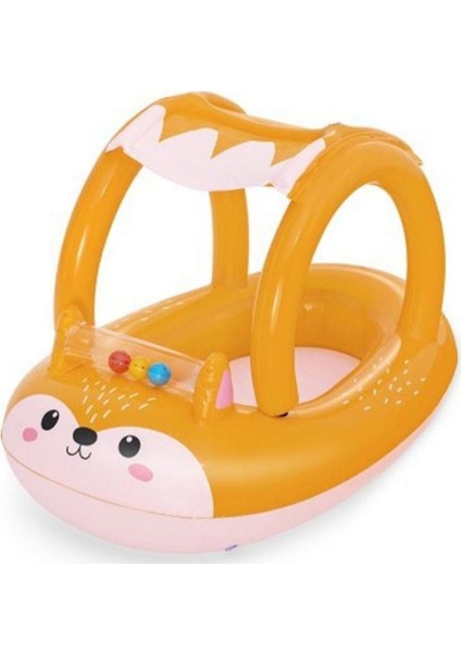 2+ Yaş Bestway Gölgelikli Oyuncaklı Çocuk Botu 94X66 cm - 34168 (Lisinya) Beyaz