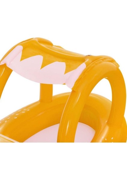 2+ Yaş Bestway Gölgelikli Oyuncaklı Çocuk Botu 94X66 cm - 34168 (Lisinya) Beyaz