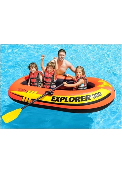 Beyaz Explorer 300 Bot Set (186 Kg) 211X117X41 cm