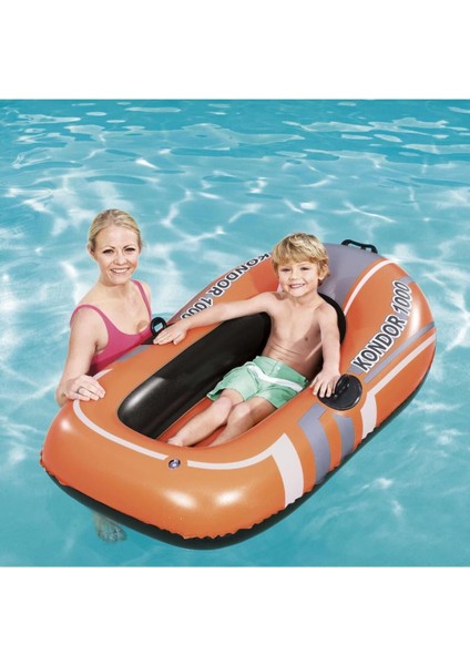 1+ Yaş Bot Hydro Force 1 Kişilik 155X97 cm Bestway - 61099 (Lisinya) Bej