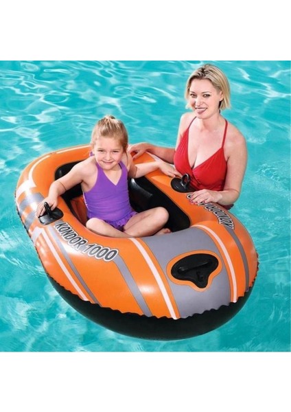 1+ Yaş Bot Hydro Force 1 Kişilik 155X97 cm Bestway - 61099 (Lisinya) Bej