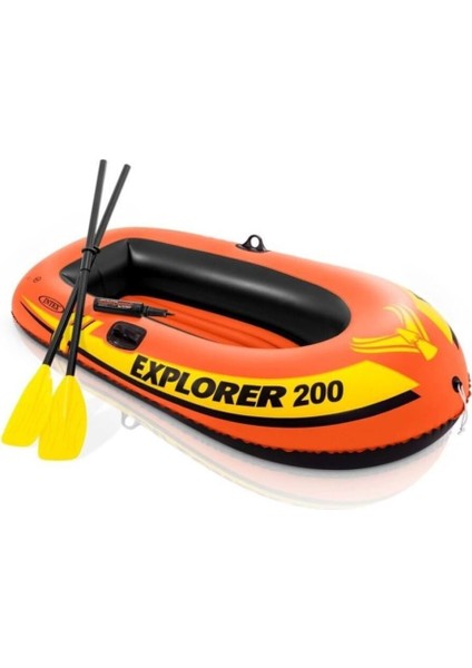 7+ Yaş IB58331 Explorer Şişme Bot 200 Set - 1 Adet Çok Renkli