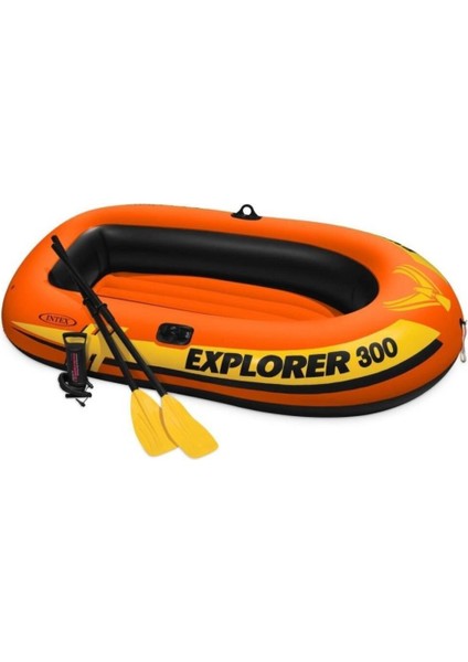Çok Renkli IB58332 Explorer Şişme Bot 300 186KG - 1 Adet Kız Erkek Çocuk Oyuncakları Eğitici Oyunca