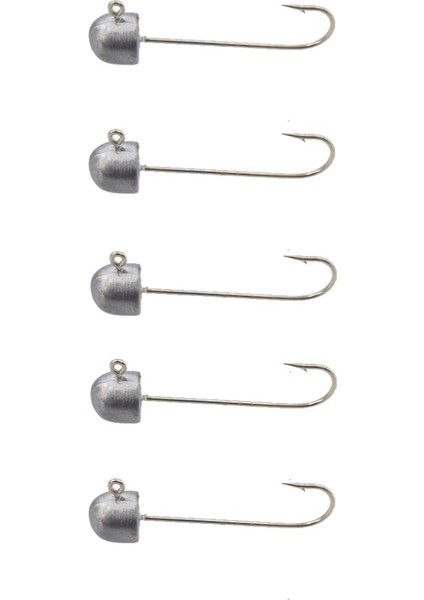 Aji Bumb Fish Uzun Iğneli Jighead 6 No 1,5gr 5 Li Paket