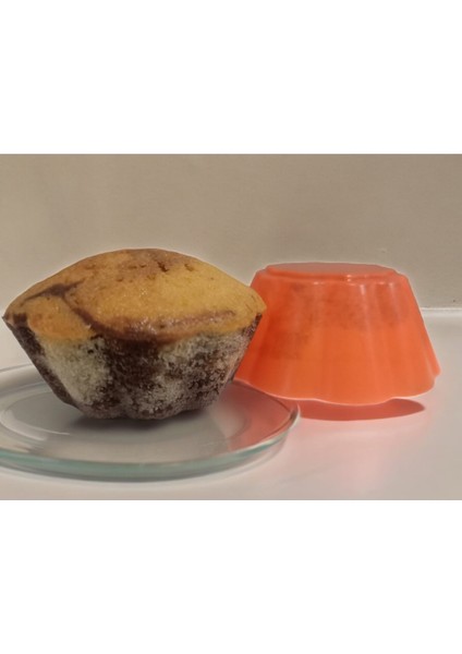 Silikon Muffin 12'li Kek Kalıbı