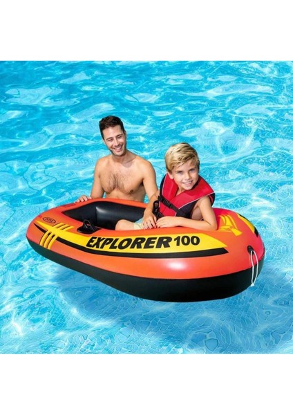 Çok Renkli Intex Çocuk Bot 1.47 x 84 x 36 cm Tek Kişilik - 58329 (Lisinya) 1+ Yaş