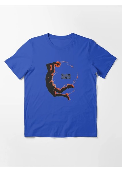 Slam Baskılı Bisiklet Yaka T-Shirt fiyatları