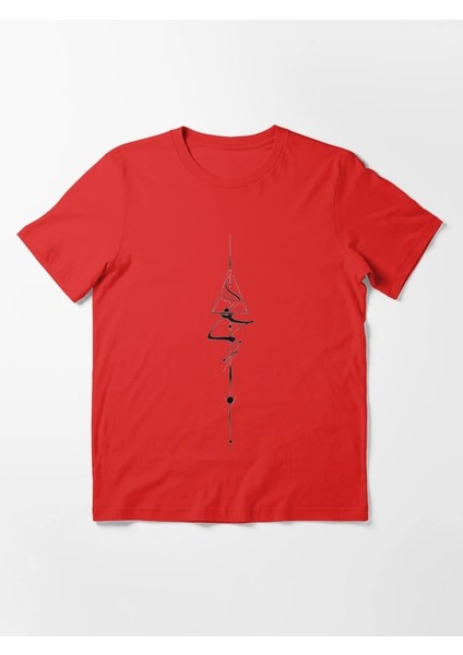 Yukarı Ok Baskılı Bisiklet Yaka T-Shirt fiyatları