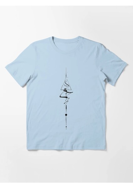 Yukarı Ok Baskılı Bisiklet Yaka T-Shirt fiyatları