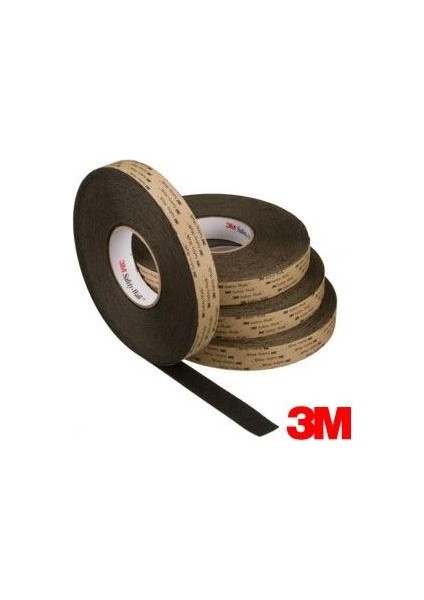 SİYAH MERDİVEN VE ZEMİN KAYDIRMAZ KAYMAZ BANT 25MM X 18M