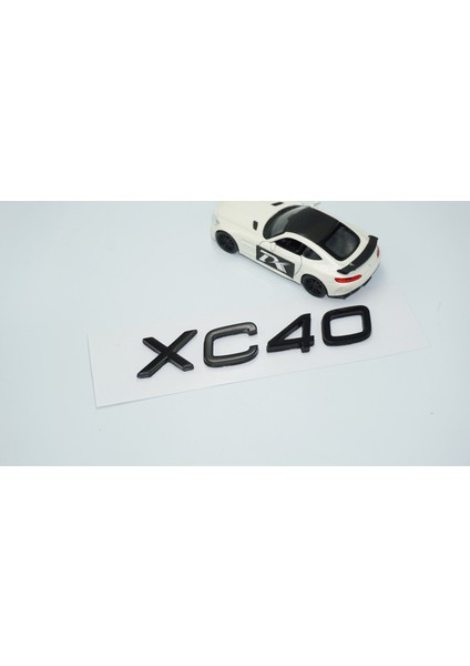 XC40 Siyah Abs 3m 3D Bagaj Yazı Logo Volvo Ile Uyumlu