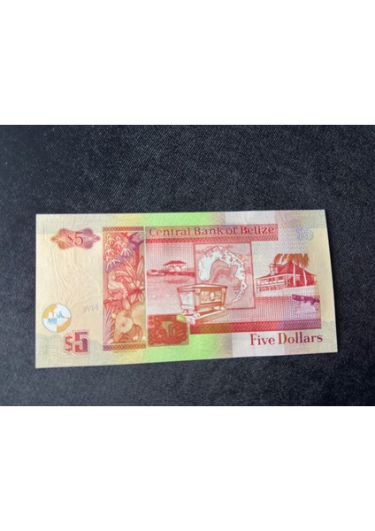 Queen Elizabeth Iı Belize 5 Dolar 2020 Unc Çil Belıze $ 5 Dollars 2020 fırsatları