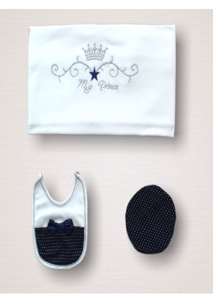 Süper Prens Nakışlı %100 Cotton Antib.akteriyel 10LU Zıbın Takımı Hastane Çıkışı fiyatları