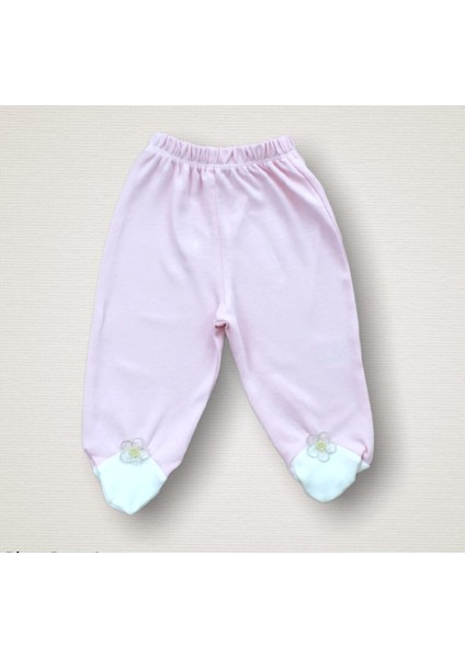Baharın Çiçekli Kalbi Nakışlı %100 Cotton Antib.akteriyel 10LU Zıbın Takımı Hastane Çıkışı fırsatları