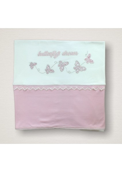 Uçan Kelebekler Nakışlı %100 Cotton Antib.akteriyel 10LU Zıbın Takımı Hastane Çıkışı