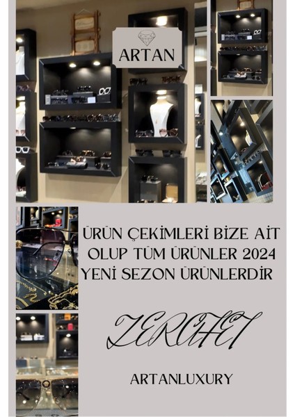 Lüks Tarz Güneş Gözlüğü