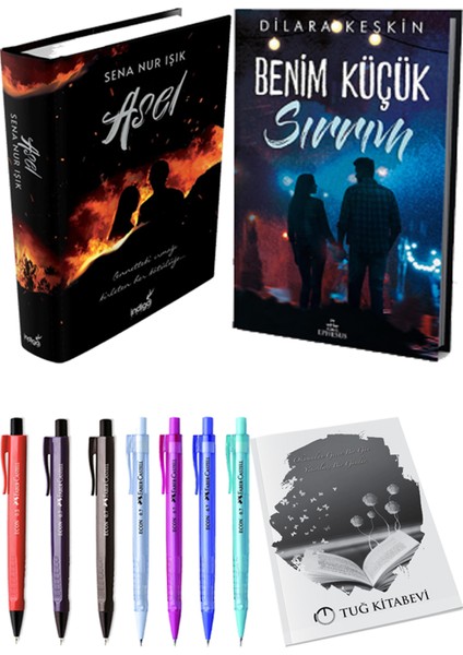 Asel - Benim Küçük Sırrım 1 + Kalem + Not Defteri