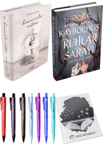 Kimsesizler Matemi 3 - Kaybolmuş Ruhlar Sarayı 2 + Kalem + Not Defteri
