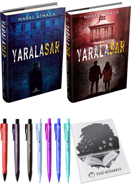 Yaralasar 1 Ciltli Maral Atmaca ve Yaralasar 4 Ciltli Maral Atmaca 2li Set