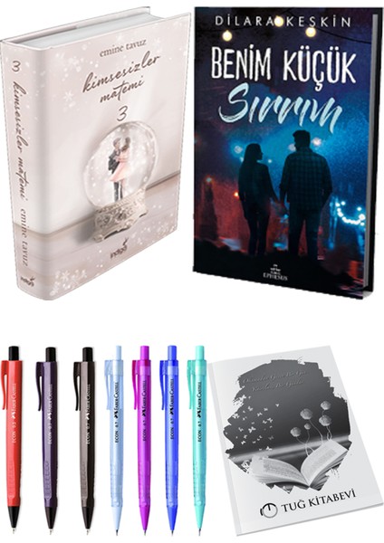 Kimsesizler Matemi 3 - Benim Küçük Sırrım 1 + Kalem + Not Defteri