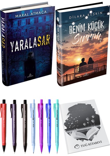 Yaralasar 1 Ciltli Maral Atmaca ve Benim Küçük Sırrım 2 Ciltli Dilara Keskin 2li Set