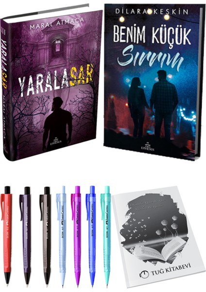 Yaralasar 3 Ciltli Maral Atmaca ve Benim Küçük Sırrım 1 Ciltli Dilara Keskin 2li Set