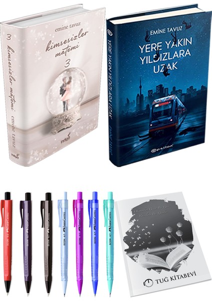 Kimsesizler Matemi 3 - Yere Yakın Yıldızlara Uzak + Kalem + Not Defteri
