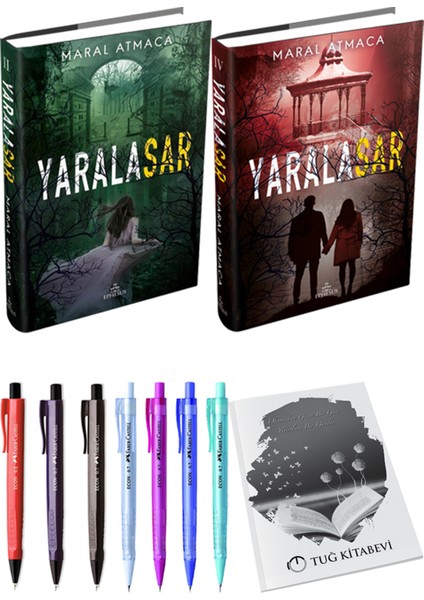Yaralasar 2 Ciltli Maral Atmaca ve Yaralasar 4 Ciltli Maral Atmaca 2li Set