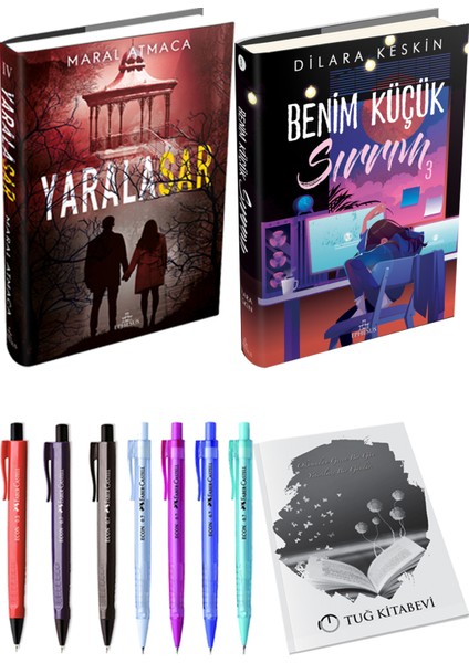 Yaralasar 4 Ciltli Maral Atmaca ve Benim Küçük Sırrım 3 Ciltli Dilara Keskin 2li Set