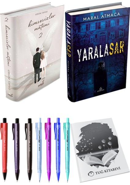 Kimsesizler Matemi 2 - Yaralasar 1 + Kalem + Not Defteri