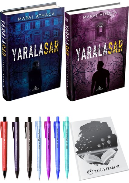 Yaralasar 1 Ciltli Maral Atmaca ve Yaralasar 3 Ciltli Maral Atmaca 2li Set