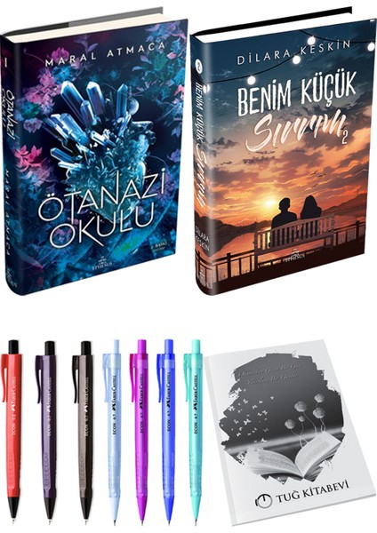 Ötanazi Okulu 1 Ciltli Maral Atmaca ve Benim Küçük Sırrım 2 Ciltli Dilara Keskin 2li Set