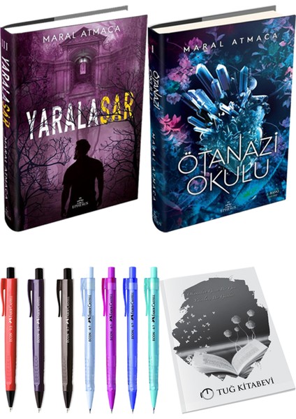 Yaralasar 3 Ciltli Maral Atmaca ve Ötanazi Okulu 1 Ciltli Maral Atmaca 2li Set