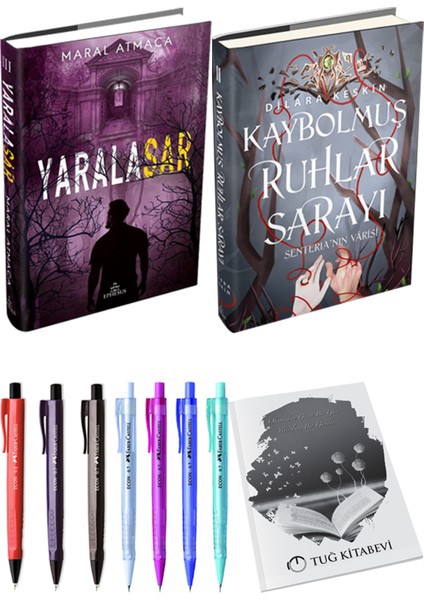 Yaralasar 3 Ciltli Maral Atmaca ve Kaybolmuş Ruhlar Sarayı 2 Ciltli Dilara Keskin 2li Set