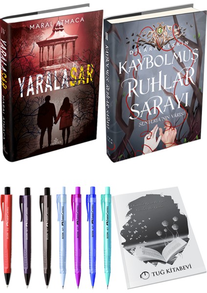 Yaralasar 4 Ciltli Maral Atmaca ve Kaybolmuş Ruhlar Sarayı 2 Ciltli Dilara Keskin 2li Set