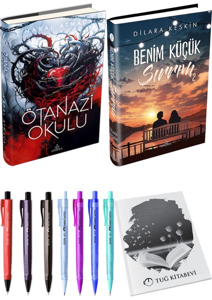 Ötanazi Okulu 4 Ciltli Maral Atmaca ve Benim Küçük Sırrım 2 Ciltli Dilara Keskin 2li Set
