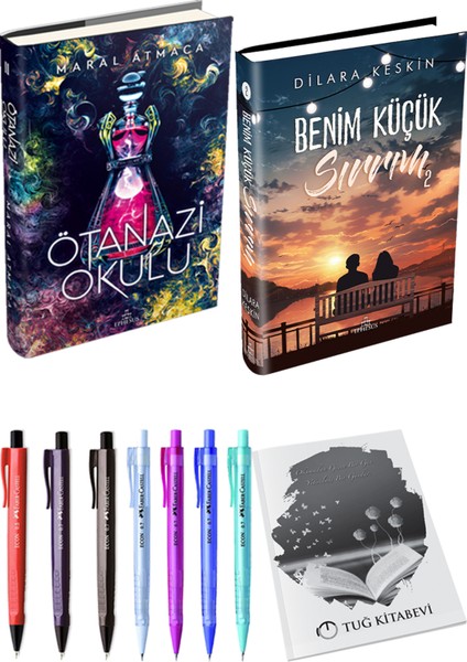 Ötanazi Okulu 2 Ciltli Maral Atmaca ve Benim Küçük Sırrım 2 Ciltli Dilara Keskin 2li Set