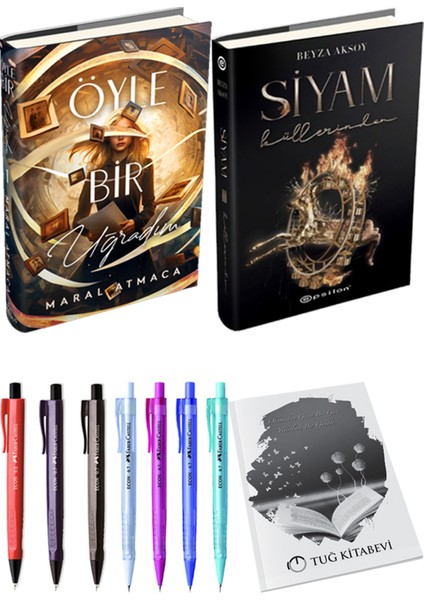 Öyle Bir Uğradım Ciltli Maral Atmaca ve Epsilon Yayınevi Siyam 3 Ciltli Beyza Aksoy 2li Set