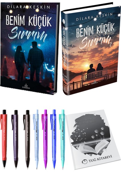 Benim Küçük Sırrım 1 Ciltli Dilara Keskin ve Benim Küçük Sırrım 2 Ciltli Dilara Keskin 2li Set