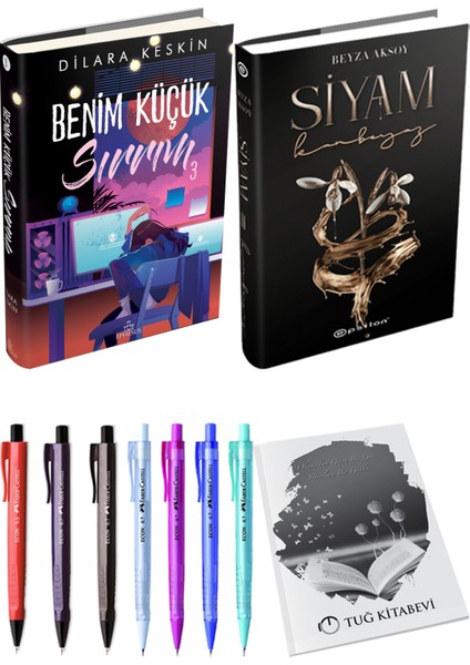 Benim Küçük Sırrım 3 Ciltli Dilara Keskin ve Epsilon Yayınevi Siyam 2 Ciltli Beyza Aksoy 2li Set