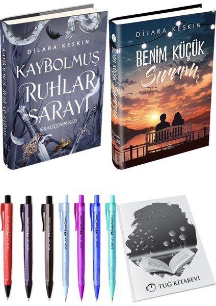 Kaybolmuş Ruhlar Sarayı 1 Ciltli Dilara Keskin ve Benim Küçük Sırrım 2 Ciltli Dilara Keskin 2li Set