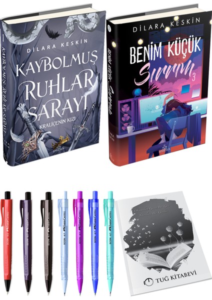 Kaybolmuş Ruhlar Sarayı 1 Ciltli Dilara Keskin ve Benim Küçük Sırrım 3 Ciltli Dilara Keskin 2li Set