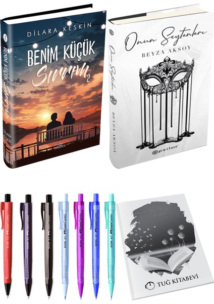 Benim Küçük Sırrım 2 Ciltli Dilara Keskin ve Epsilon Yayınevi Onun Şeytanları Ciltli Beyza Aksoy 2li Set